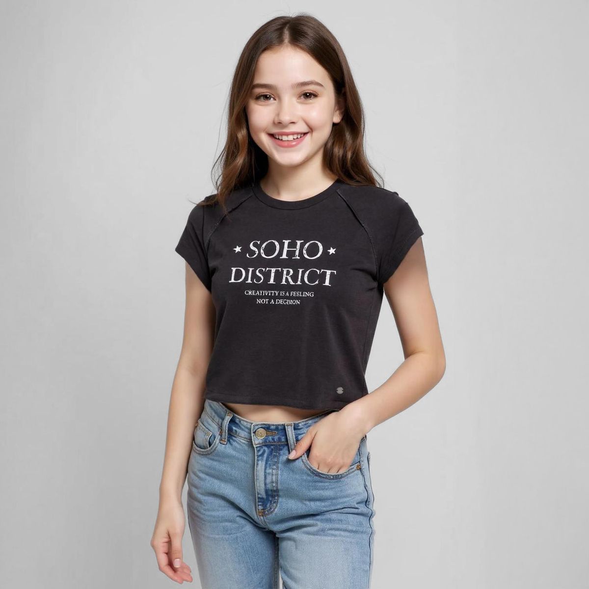 ELEVEN - Polera Niña Algodón Eleven