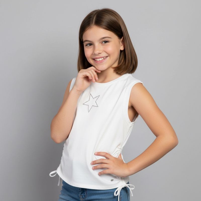 ELEVEN - Polera Niña Algodón Eleven