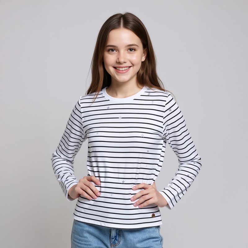 ELEVEN - Polera Niña Algodón Eleven