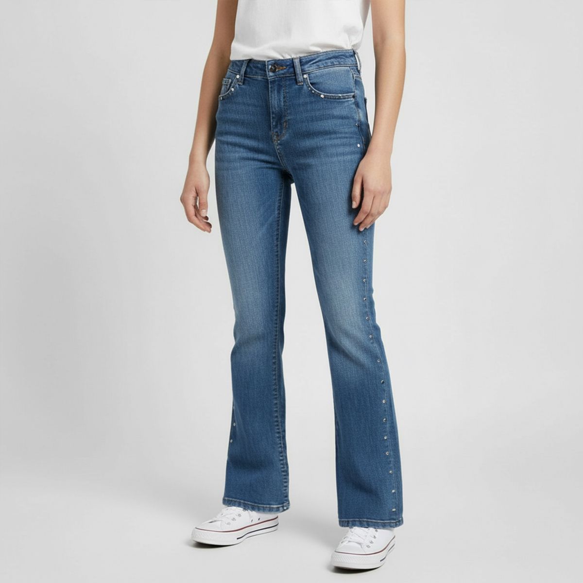 ELEVEN - Jeans Flare Algodón Niña Eleven