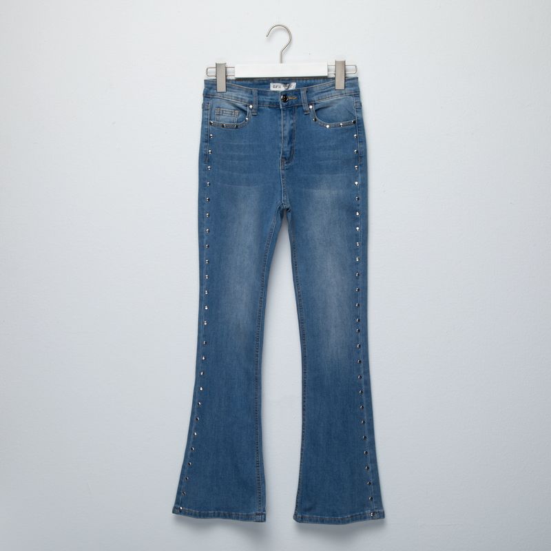 ELEVEN - Jeans Flare Algodón Niña Eleven