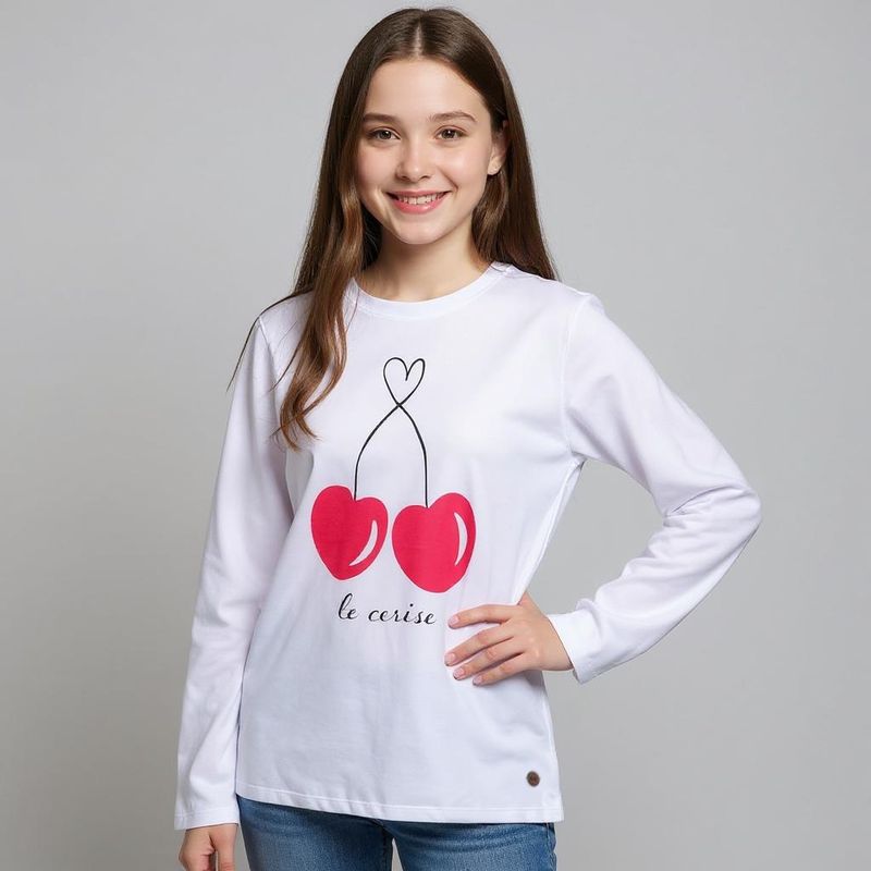 ELEVEN - Polera Niña Algodón Eleven