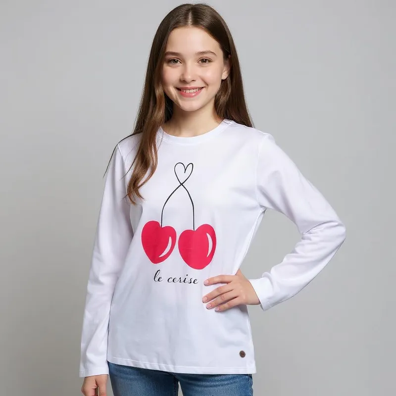 ELEVEN - Polera Niña Algodón Eleven