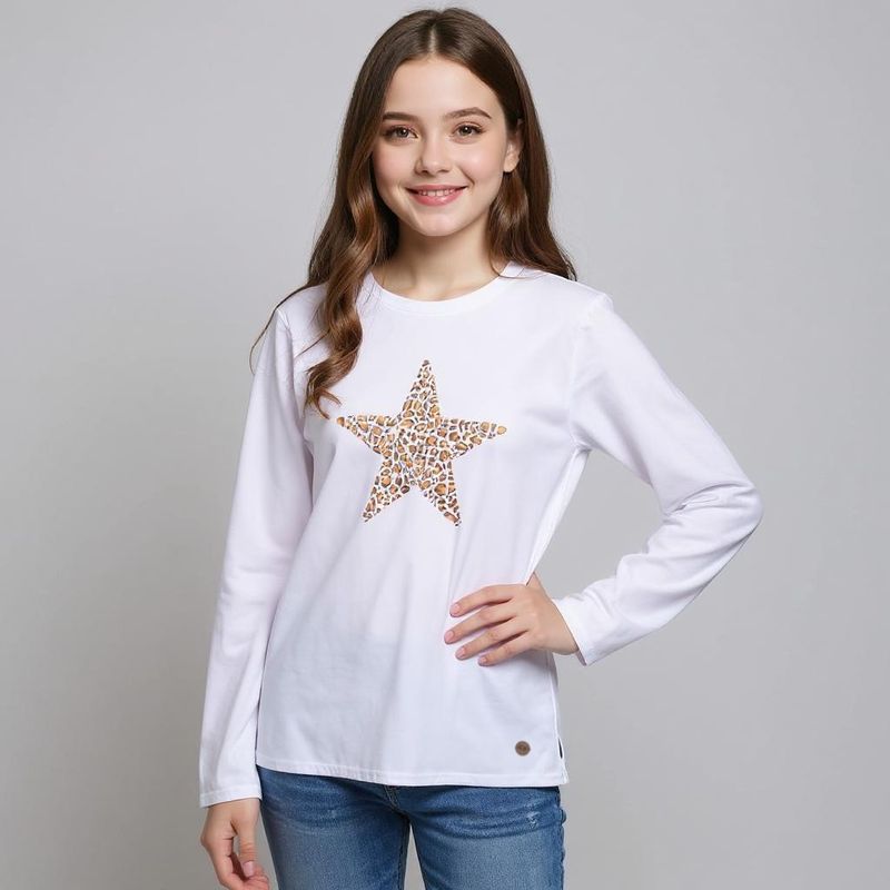 ELEVEN - Polera Niña Algodón Eleven