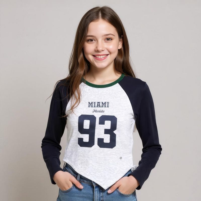 ELEVEN - Polera Niña Algodón Eleven