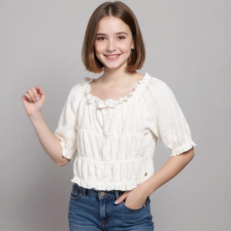 ELEVEN - Blusa Algodón Niña Eleven