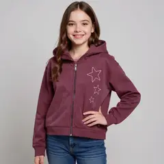 ELEVEN - Polerón Niña Algodón