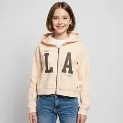 ELEVEN - Polerón Niña Algodón