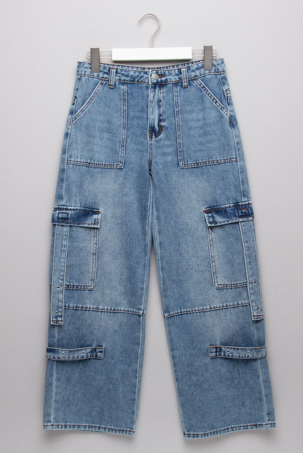 ELEVEN - Jeans Cargo Niña Eleven