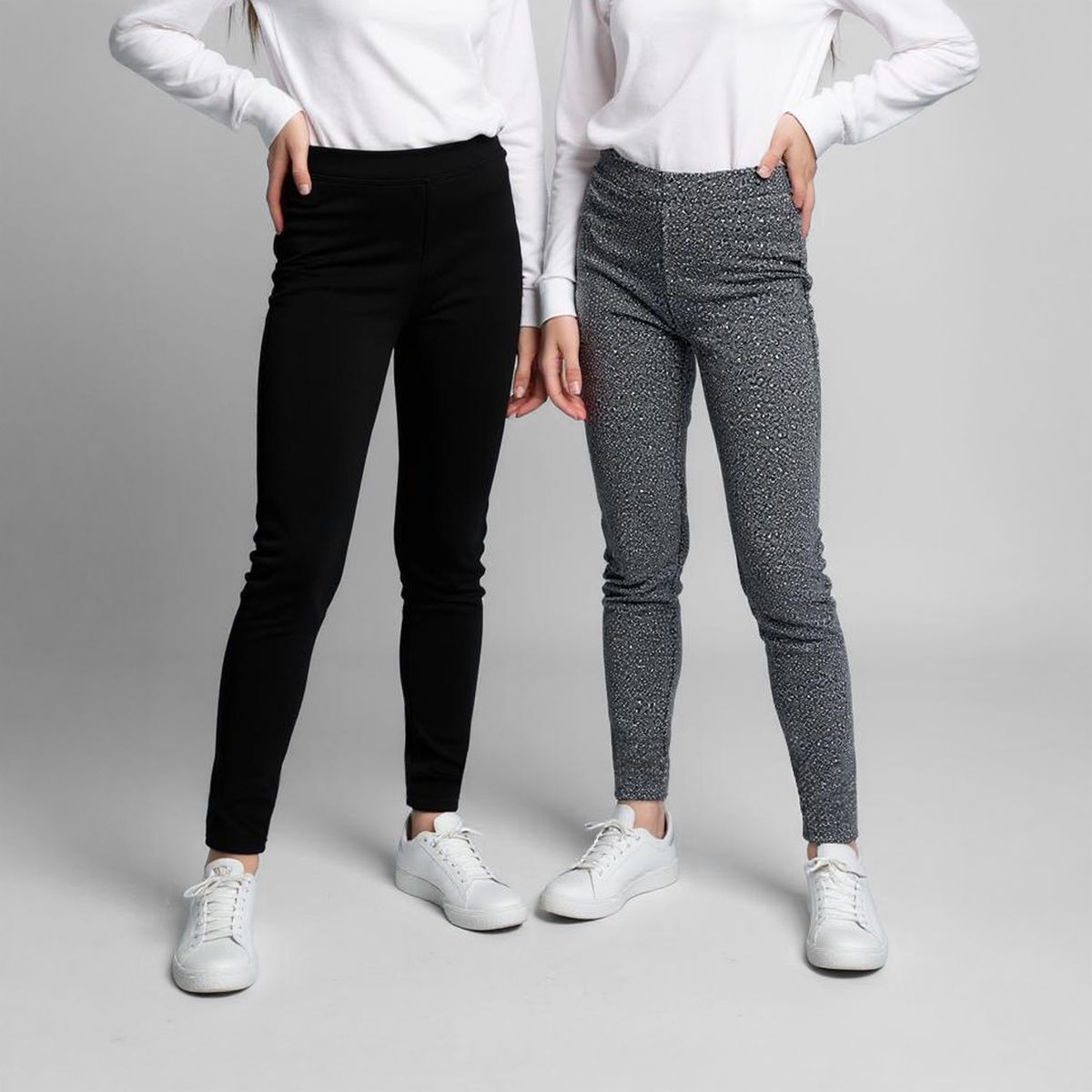 ELEVEN - Pack 2 Calzas Algodón Niña Eleven