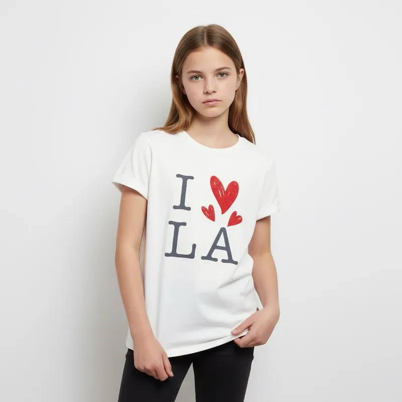 ELEVEN - Polera Niña Algodón Eleven