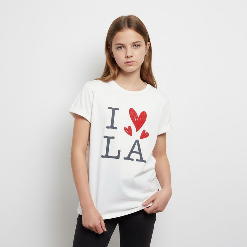 ELEVEN - Polera Niña Algodón Eleven