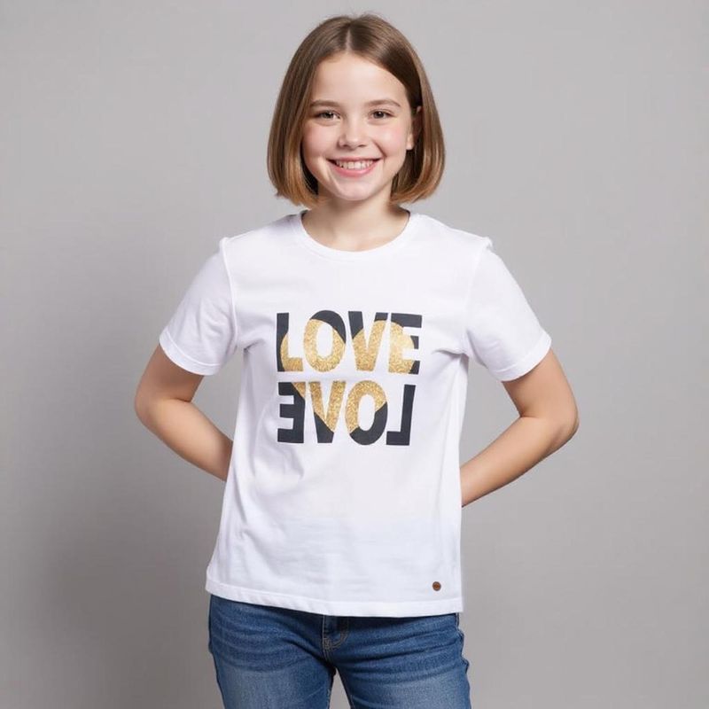 ELEVEN - Polera Niña Algodón Eleven
