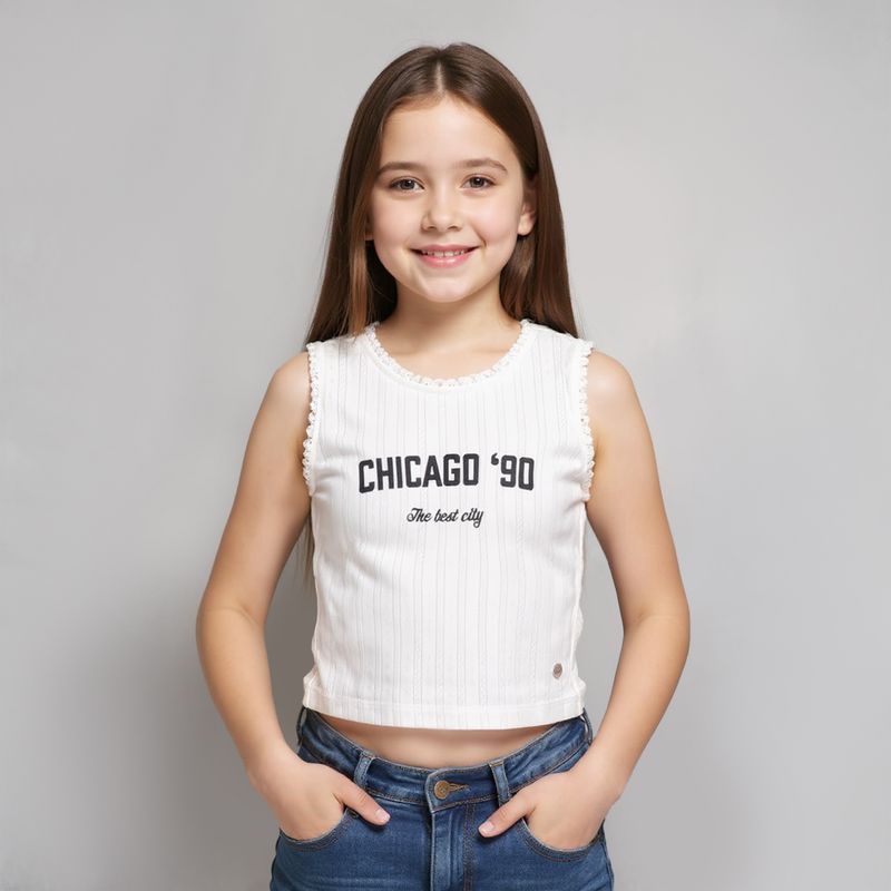 ELEVEN - Polera Niña Algodón Eleven