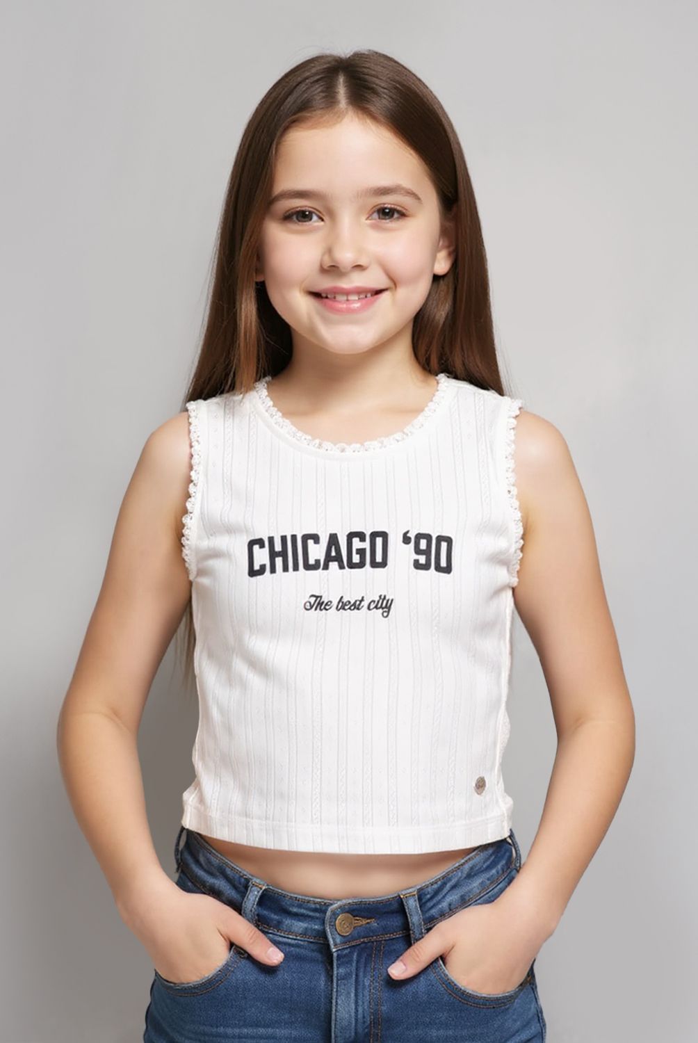 ELEVEN - Polera Niña Algodón Eleven