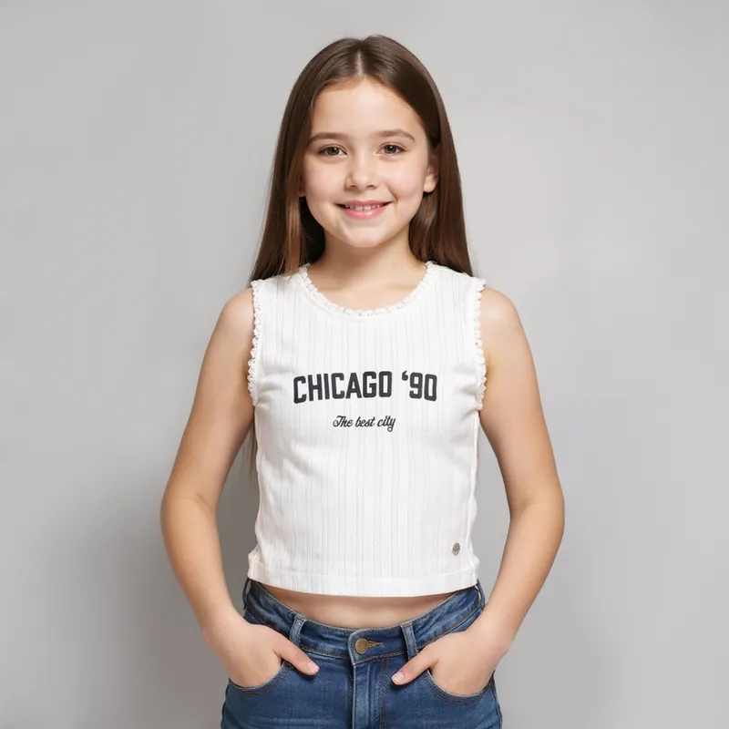 ELEVEN - Polera Niña Algodón Eleven