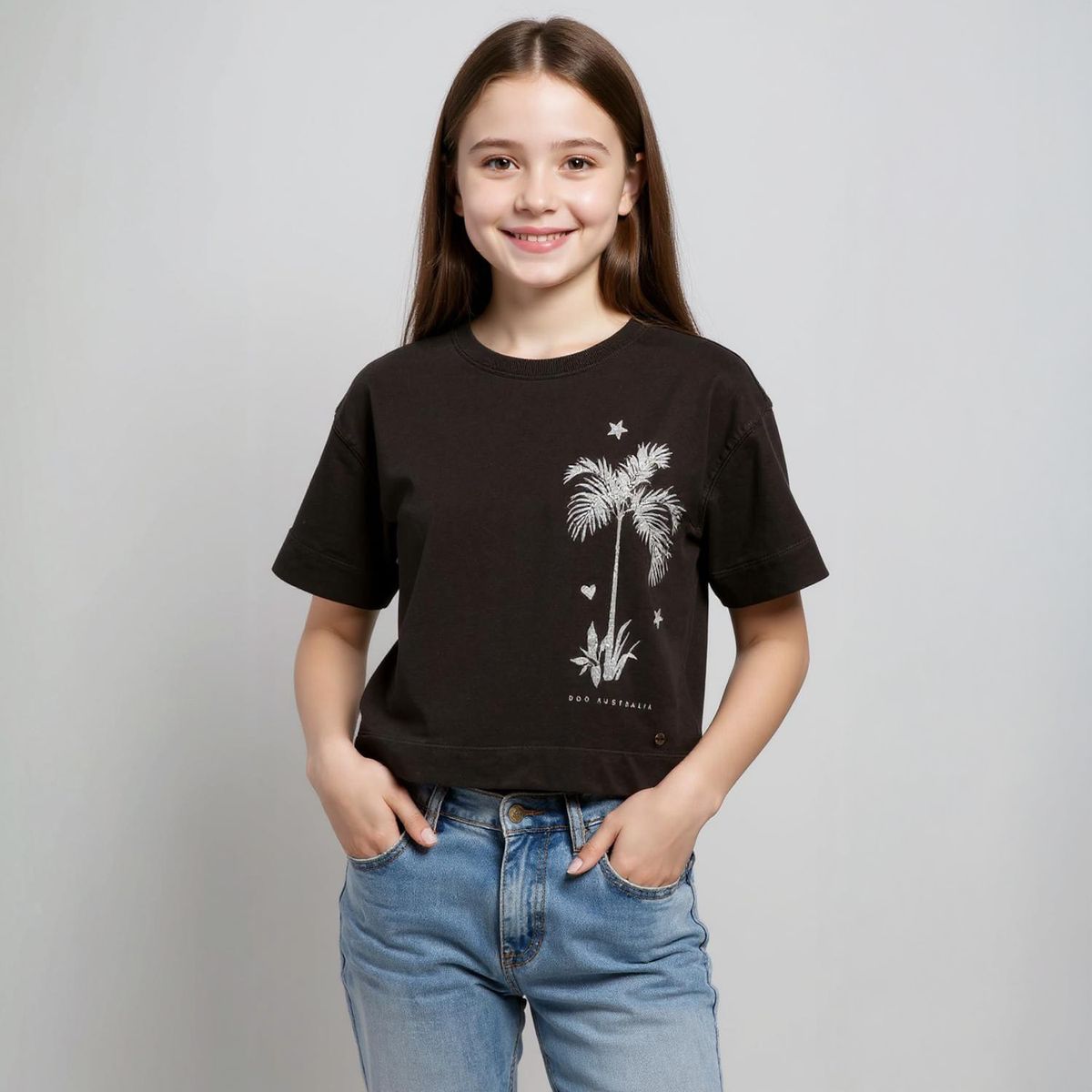 DOO AUSTRALIA - Polera Niña Algodón Doo Australia