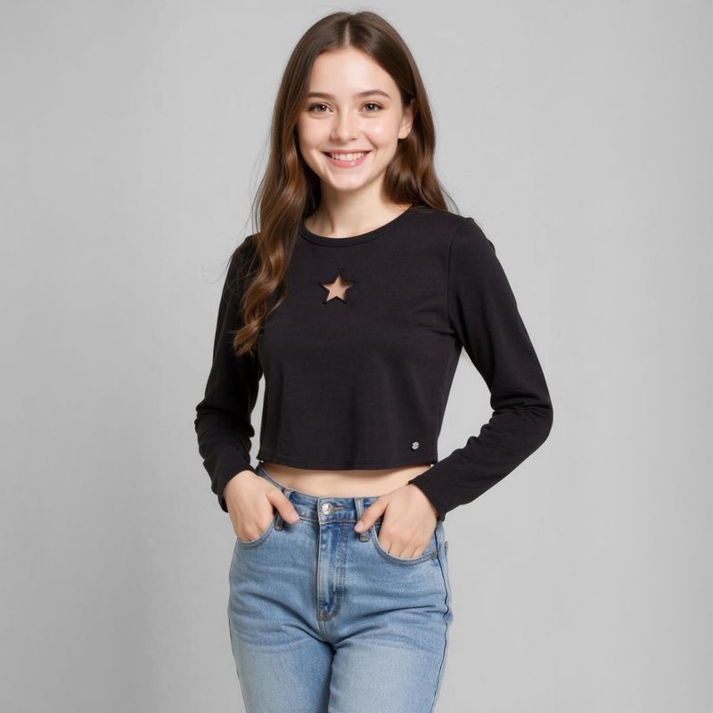 ELEVEN - Polera Niña Algodón Eleven