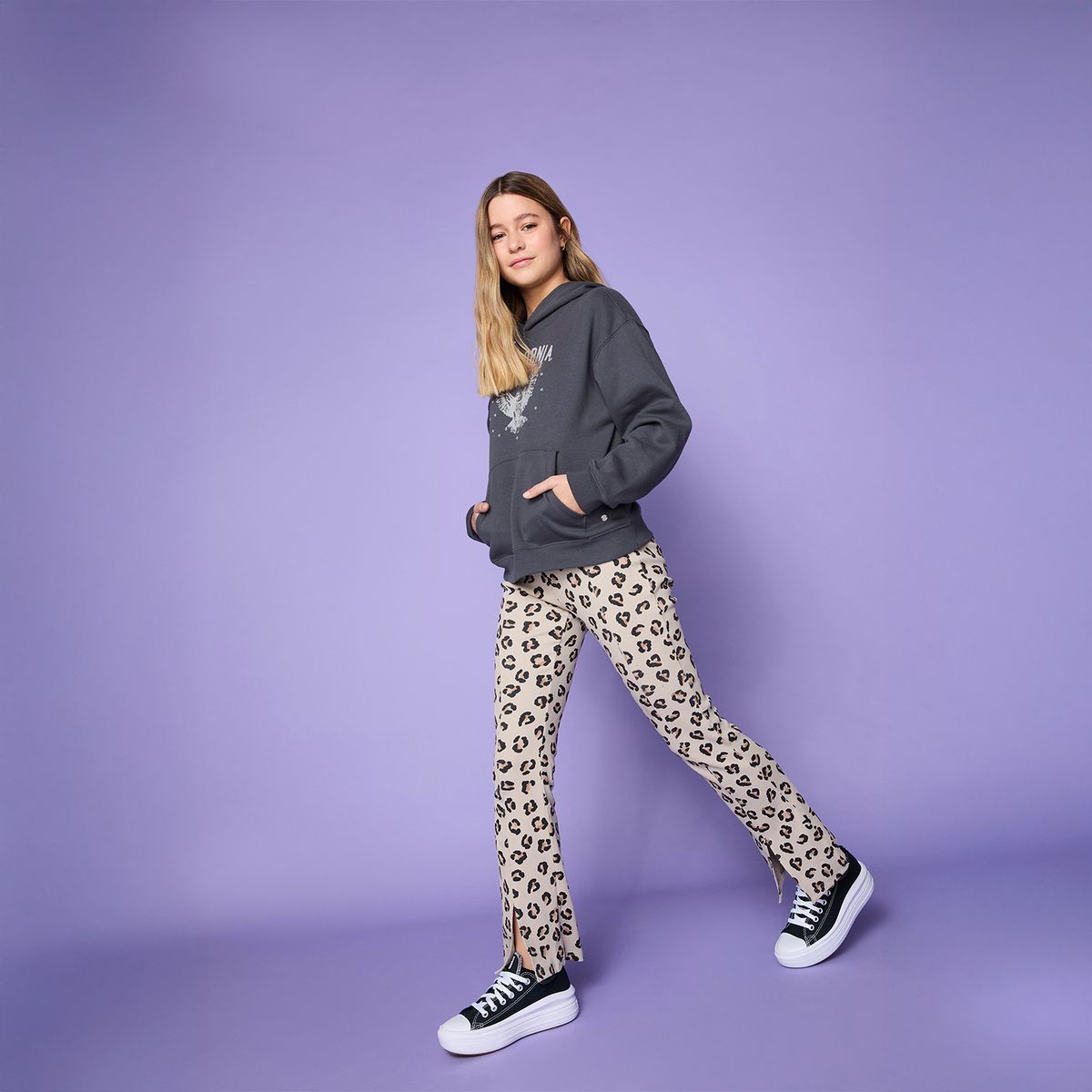 ELEVEN - Calza Flare Niña Algodón Eleven