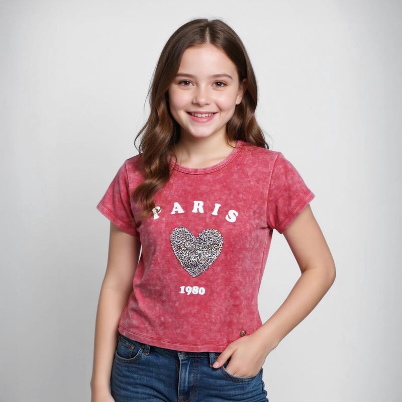 ELEVEN - Polera Niña Algodón Eleven