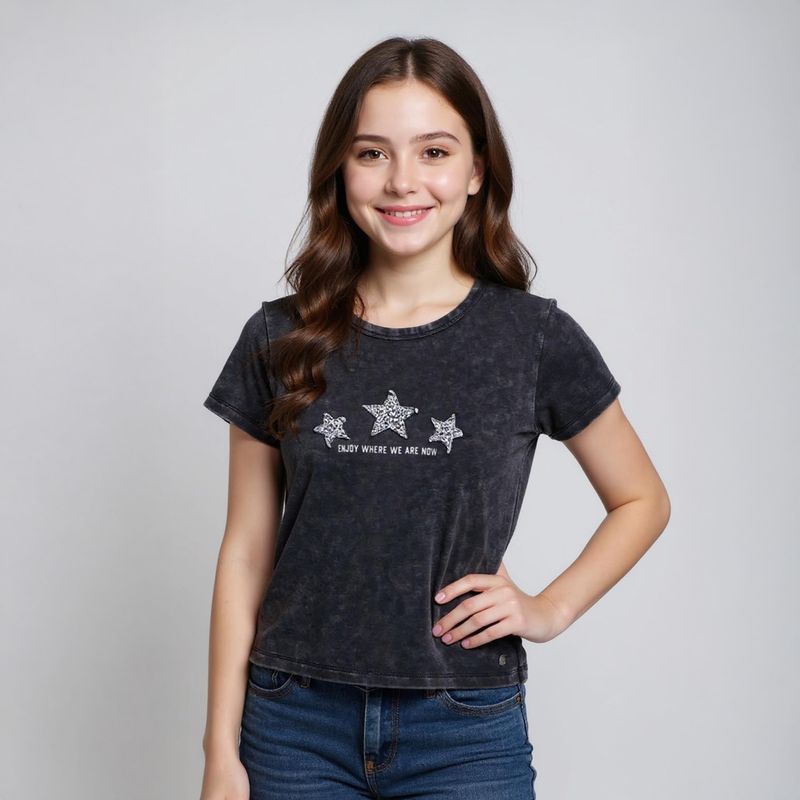 ELEVEN - Polera Niña Algodón Eleven
