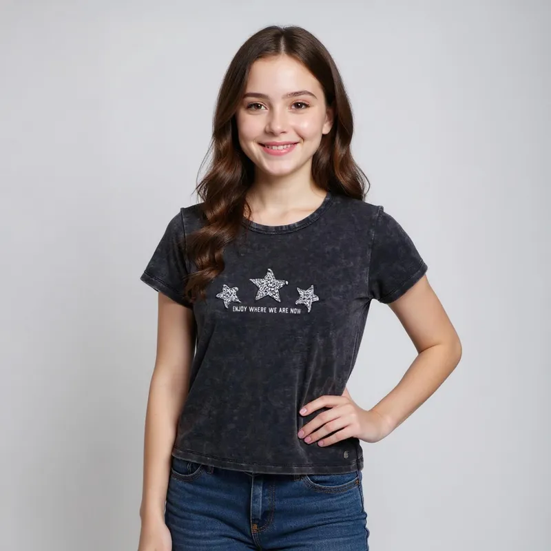 ELEVEN - Polera Niña Algodón Eleven