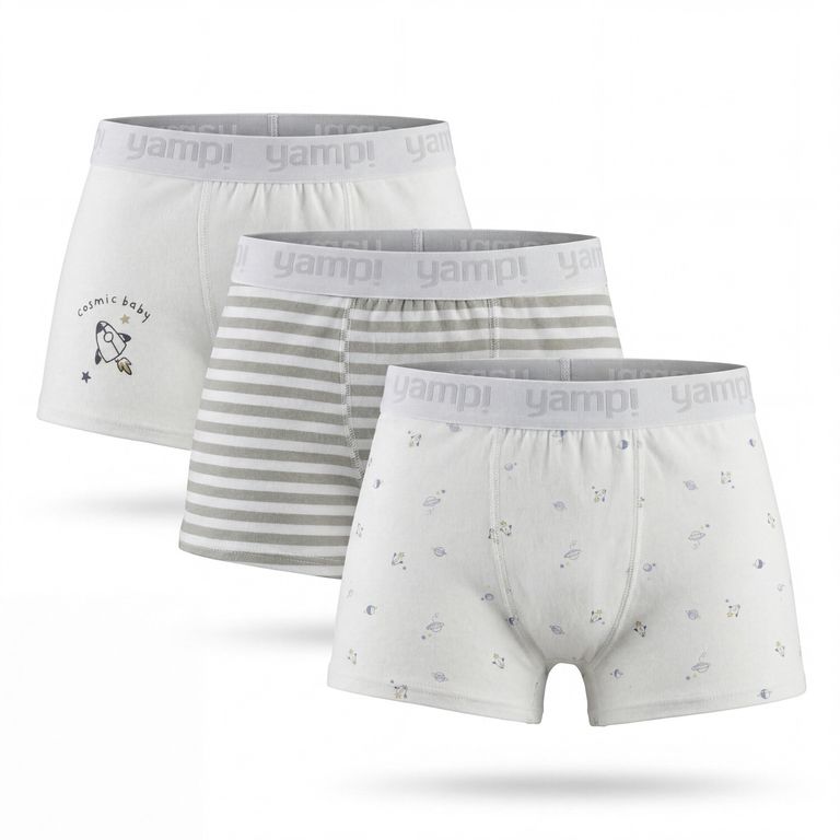 Pack 3 Boxers Algodón Niño
