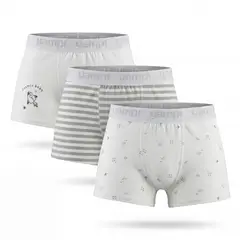 YAMP - Pack 3 Boxers Algodón Niño
