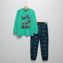 JURASSIC WORLD - Conjunto Pijama Niño Algodón