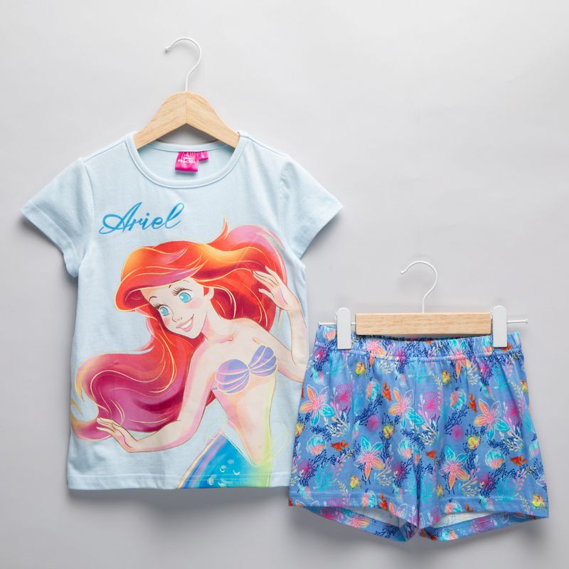PRINCESAS - Conjunto Pijama Niña Algodón Princesas
