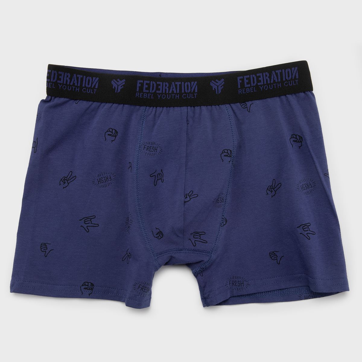 FEDERATION - Pack 3 Boxers Algodón Niño Federation