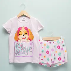 PAW PATROL - Conjunto Pijama Niña Algodón