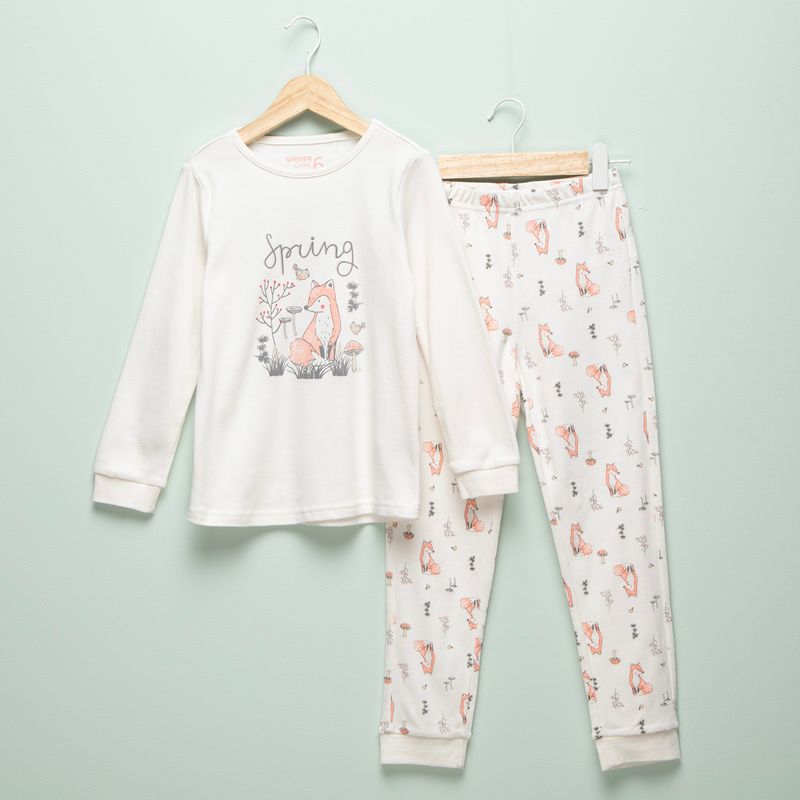 YAMP - Conjunto Pijama Niña Algodón Yamp