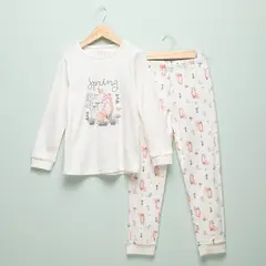 YAMP - Conjunto Pijama Niña Algodón