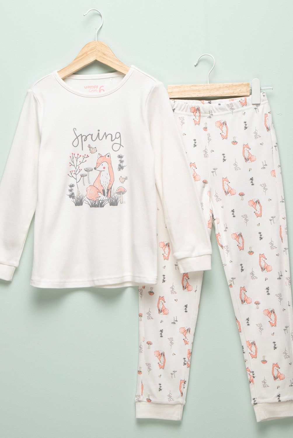 YAMP - Conjunto Pijama Niña Algodón Yamp