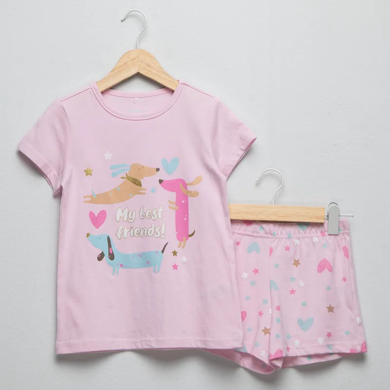 YAMP - Conjunto Pijama Niña Algodón Yamp