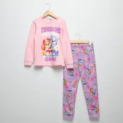 PAW PATROL - Conjunto Pijama Niña Algodón