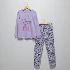 YAMP - Conjunto Pijama Niña Algodón