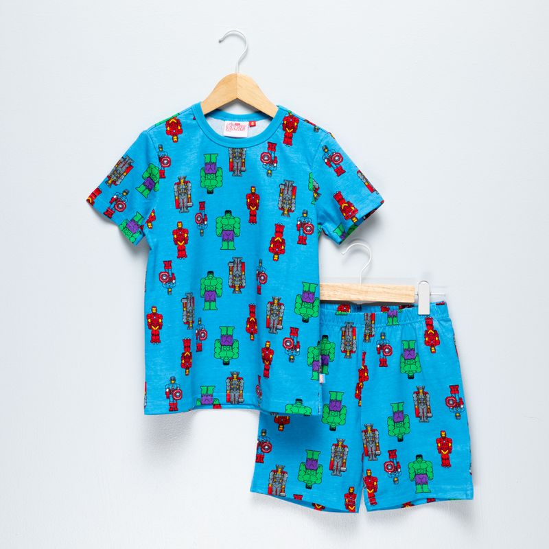 AVENGERS - Conjunto Pijama Niño Algodón Avengers