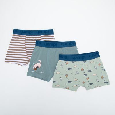 Imagen 1 del producto Pack 3 Boxer Algodón Niño