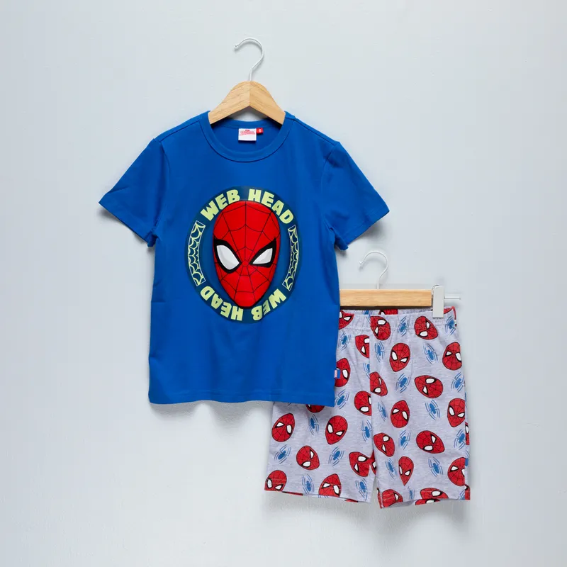 MARVEL - Conjunto Pijama Niño Algodón Marvel