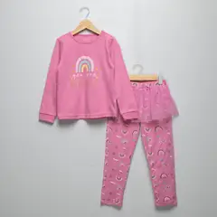 YAMP - Conjunto Pijama Niña Algodón