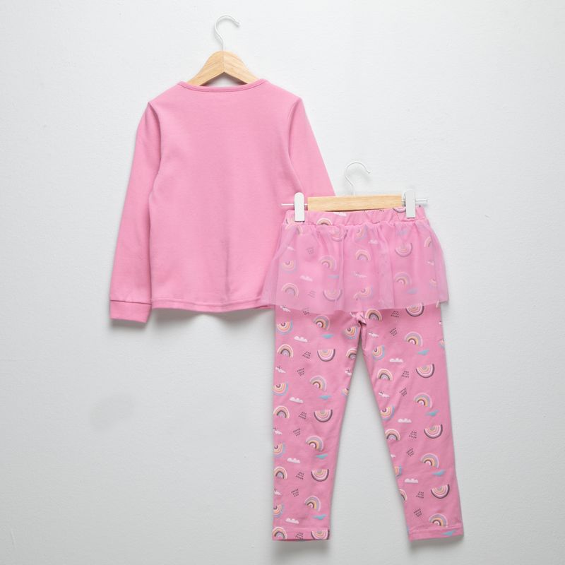 YAMP - Conjunto Pijama Niña Algodón Yamp