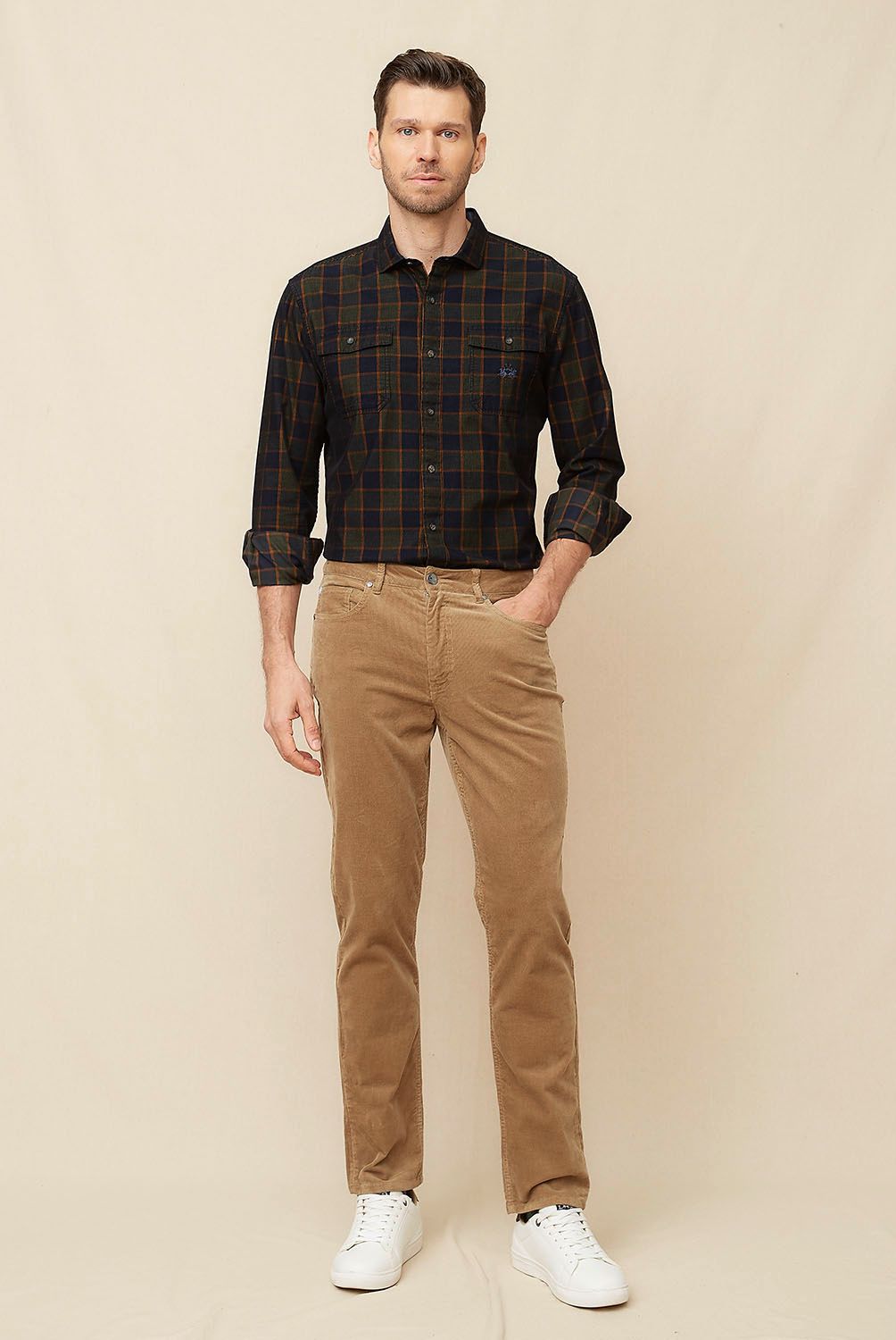 LA MARTINA - Pantalón Slim Algodón Hombre La Martina