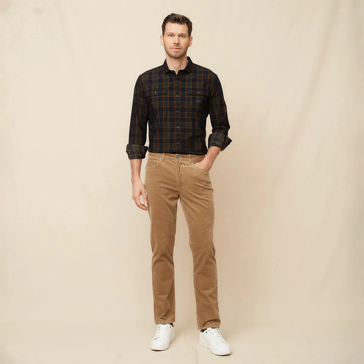 LA MARTINA - Pantalón Slim Algodón Hombre La Martina