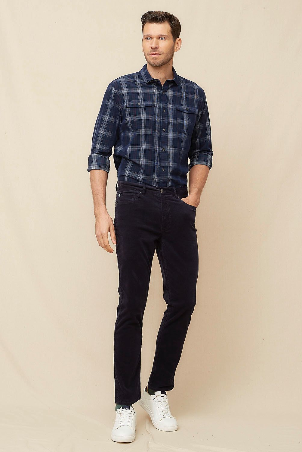 LA MARTINA - Pantalón Slim Algodón Hombre La Martina