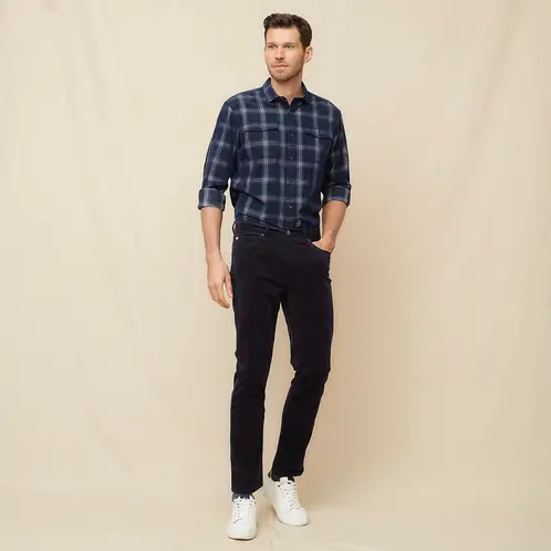 LA MARTINA - Pantalón Slim Algodón Hombre