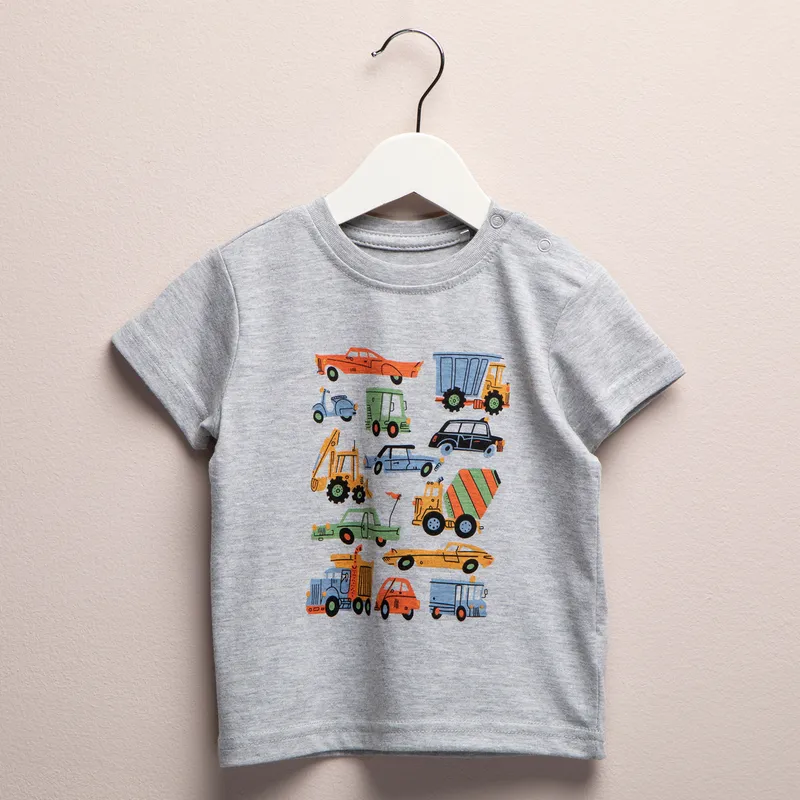 YAMP - Polera Manga Corta Bebé Niño Algodón Yamp