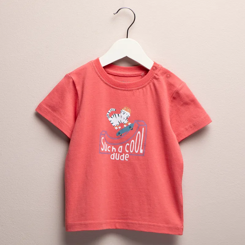 YAMP - Polera Manga Corta Bebé Niño Algodón Yamp