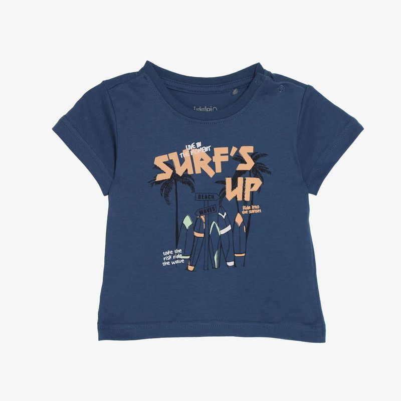 YAMP - Polera Manga Corta Bebé Niño Algodón Yamp